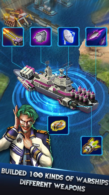 Conquer Pacific:New Battleship