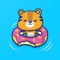 Help the animals and save them from drowning, A fun game in which you should throw a life tube around happy animals who are not aware of the rising water and their sad destiny