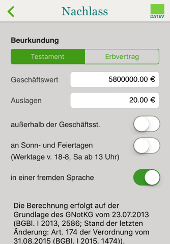 DATEV Anwalt screenshot 3