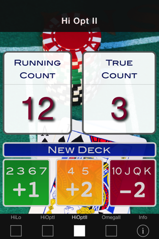 A Blackjack Card Counter - Professional screenshot 3