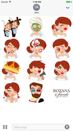 Bride Stickers by ROZANA & friends(圖3)-速報App