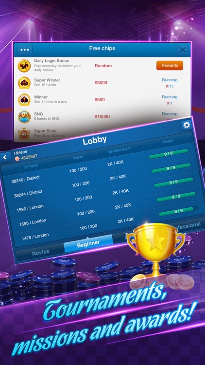 Boyaa Poker EN - Texas Holdem: Casino Card Game screenshot-3