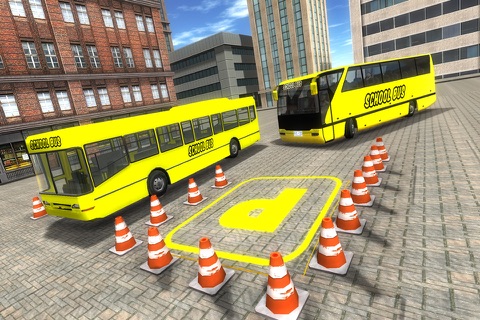 High School Bus Driver -  City Bus Simulator 2017 screenshot 2