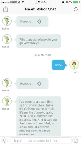 Game screenshot 飞蚂蚁英语聊天机器人 mod apk