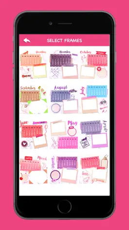 Game screenshot Calendar Frame 2017 mod apk