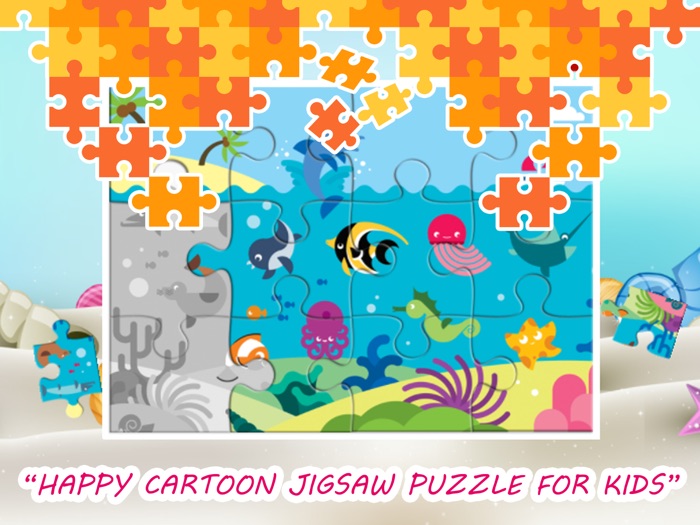 Lively Sea Animals Games And Jigsaw Puzzles