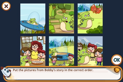 Alien Story Lite - Fairy tale with mini-games screenshot 2