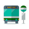 NAVITIME JAPAN CO.,LTD. - バスNAVITIME 時刻表&乗り換え案内&路線図ナビ アートワーク