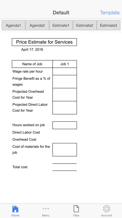 Business Estimates screenshot-3