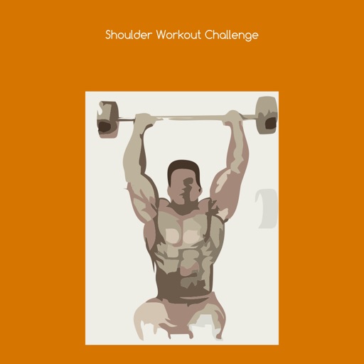 Shoulder workout challenge icon