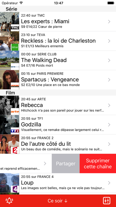 How to cancel & delete Ce soir à la télé from iphone & ipad 2