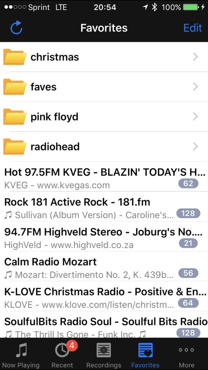 ooTunes Radio - Recording and Alarm Clock!