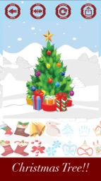 Decorate and create Christmas tree with stickers Captura de tela 2