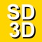 SD 3D - Stereo Depth 3D Calculator is a tool designed for photographers, cinematographers, stereographers, computer graphics, VR and AR artists working, studying and/or researching on the production of stereoscopic images