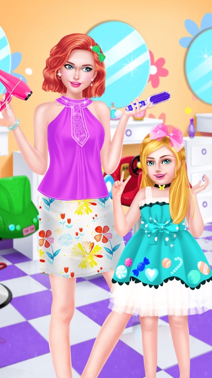 Mommy & Baby Cute Hair Salon - Hairstyle Makeover screenshot-4