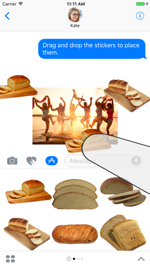 Bread Lovers Sticker Pack(圖2)-速報App