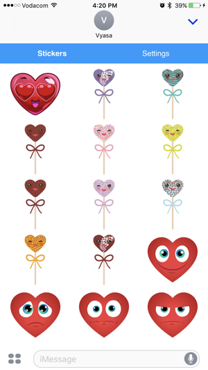 Heart Emoji - Love Emoticon Stickers for Texting(圖3)-速報App