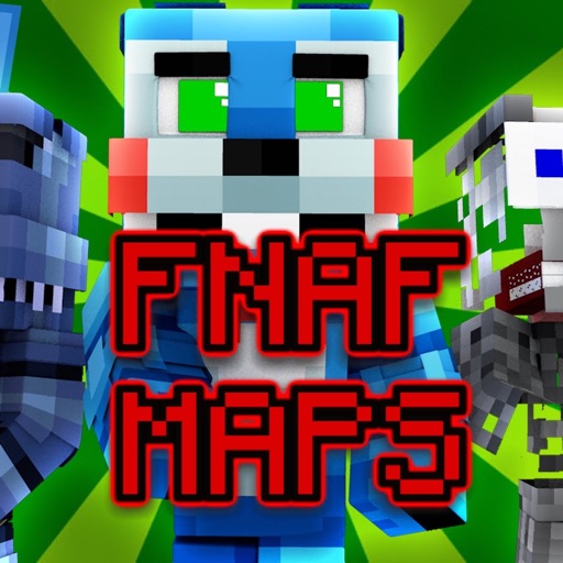 CRAZY FNAF MAPS for Minecraft PE iOS App