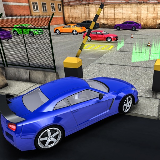 Racing Car Driving Simulator City Driving Zone Icon