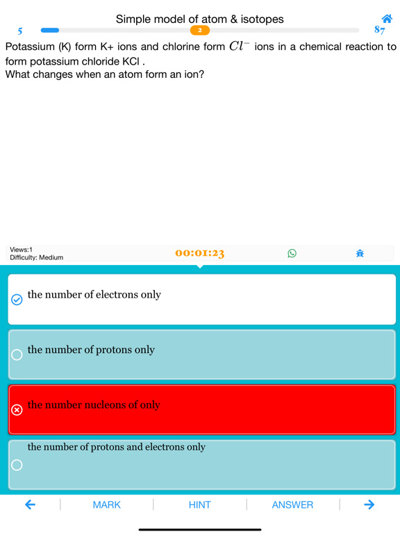 The GCSE Chemistry App - AQA screenshot 2