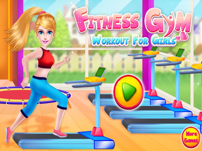 フィットネスジム 女の子のためのワークアウト