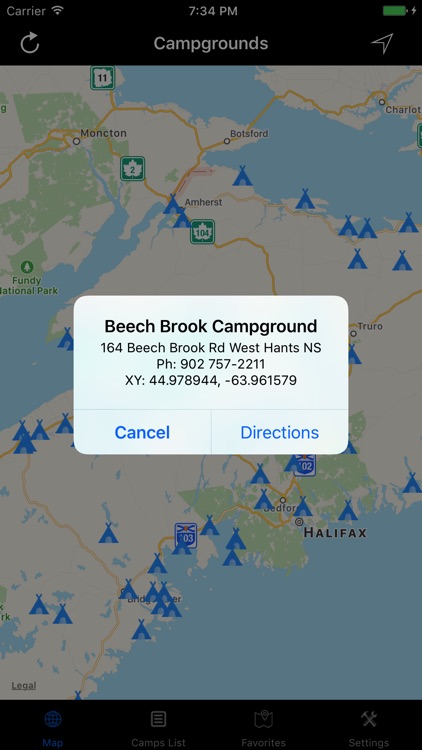 Nova Scotia – Campgrounds & RV Parks