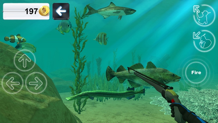 Hunter underwater spearfishing 3D screenshot-4