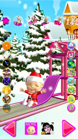 Game screenshot Talking Babsy Baby Xmas Games hack