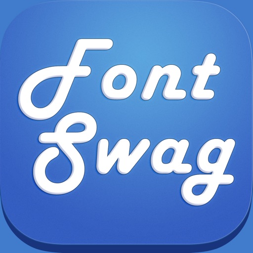 Font Swag Mania - Add Typography Text on Photos Icon