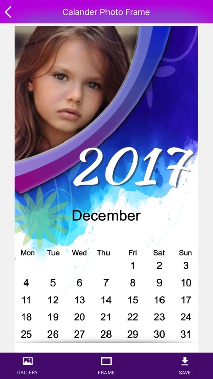 Calendar Photo Frames 2017 screenshot-3