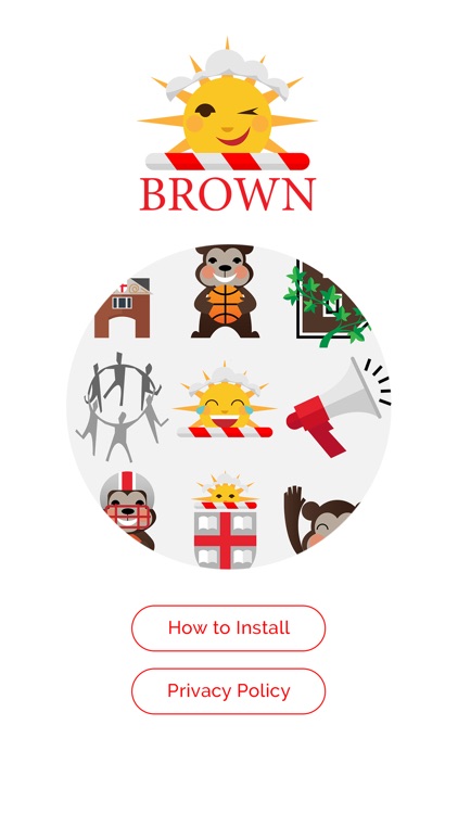 Brown University Emoji screenshot-3