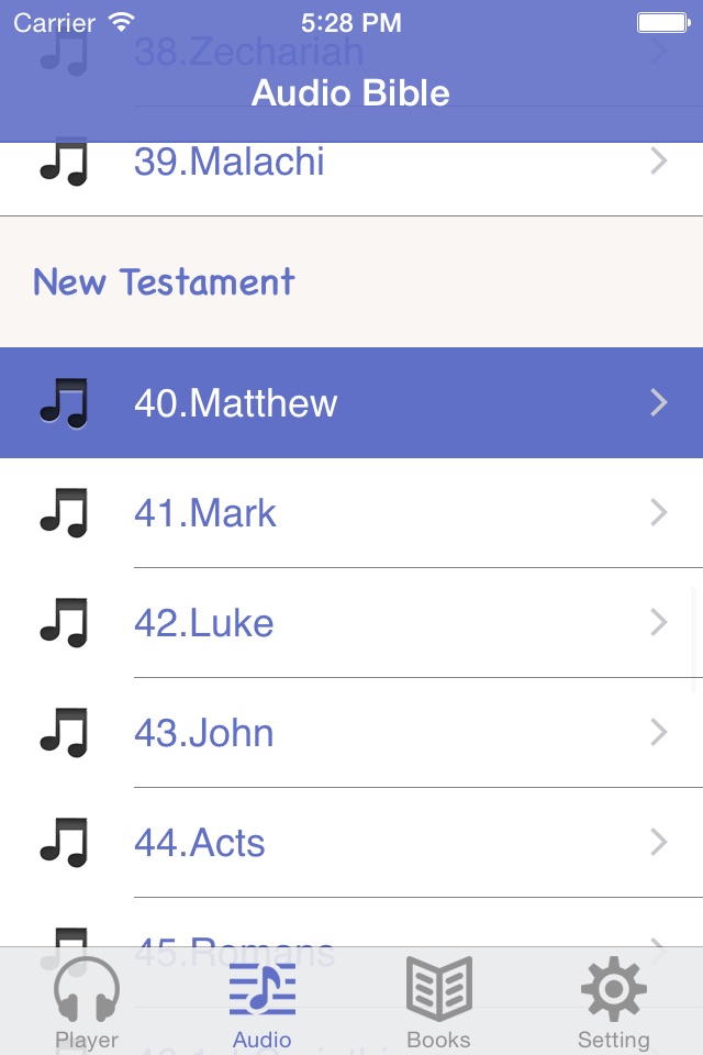 NIV Bible (Audio & Book) screenshot 2