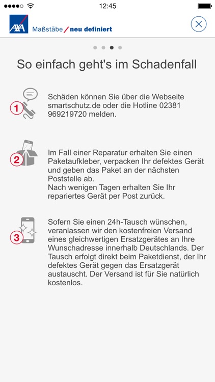 Smartschutz von AXA screenshot-4