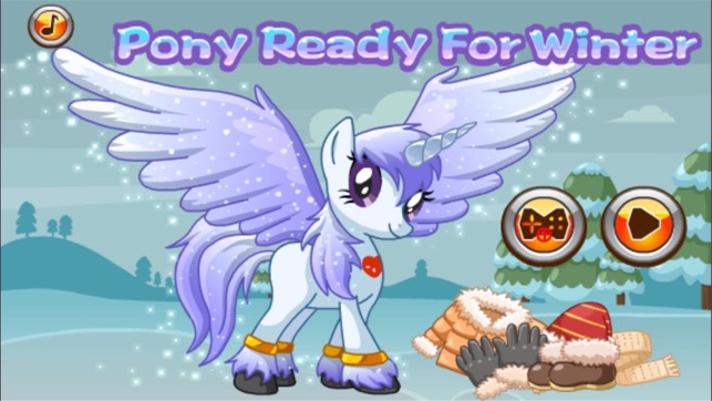 Pony Ready For Winter - Pony physics gam