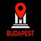 Budapest Travel Guide Monument Tracker Offline Map