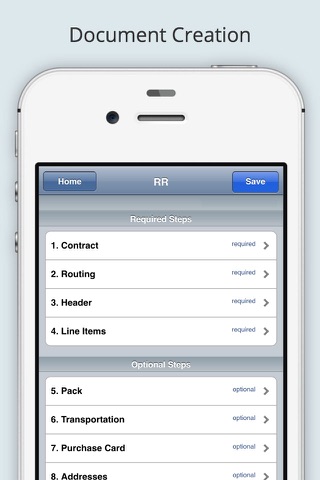 iRAPT Mobile (formerly WAWF) screenshot 4