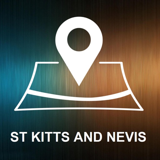 St Kitts and Nevis, Offline Auto GPS icon