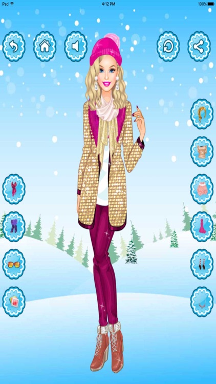 Winter Girls Dress up ,Makeup, Makeover screenshot-4