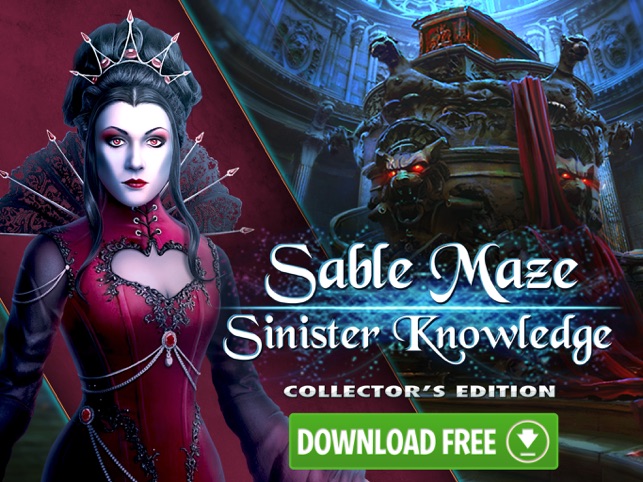 Sable Maze: Sinister Knowledge HD - Hidden Objects(圖5)-速報App