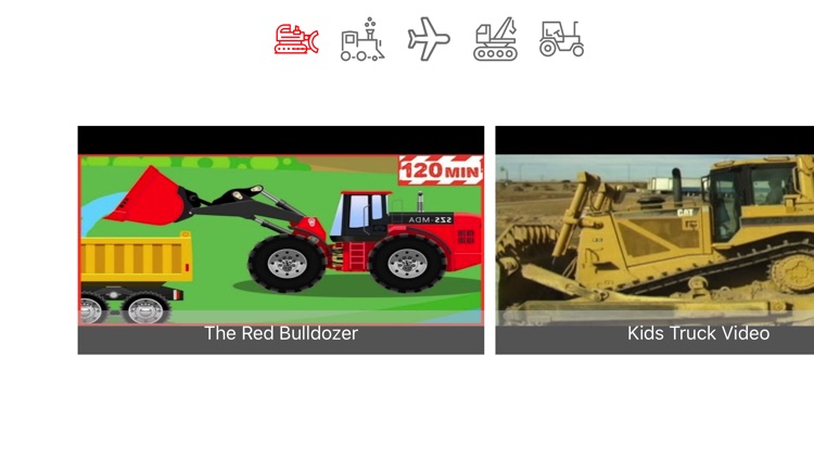 Vehicle(Tractor, Digger and Planes)Videos for Kids