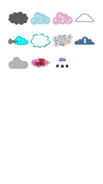 Cloud Sticker Pack!