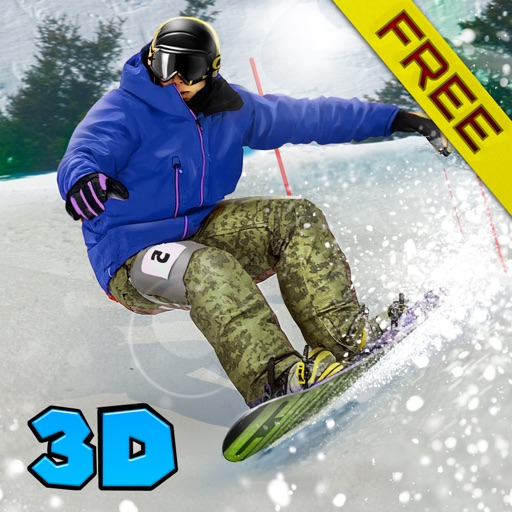 Snowboard Mountain Racing