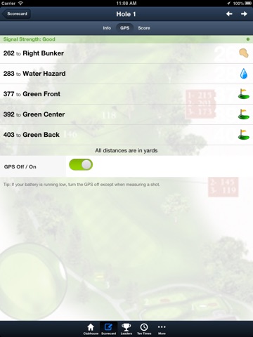 The OU Golf Club screenshot 4