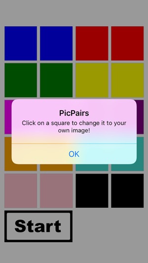 PicPairs - memory game with your own pic