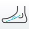 LAAngle is a real time foot measurement application for medical professionals designed to track and view changes in the longitudinal arch angle at different foot postures