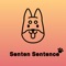 This application is designed to develop the ability to create sentences in Japanese