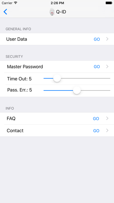 Q-ID: Password Wallet/Manager screenshot 4