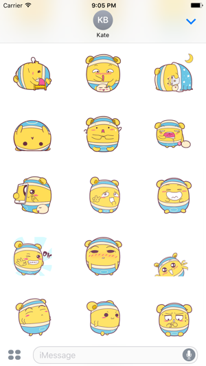 Shiro Hamster animated stickers(圖3)-速報App