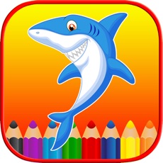 Activities of Ocean & Sea Animal Coloring Book Painting Drawing