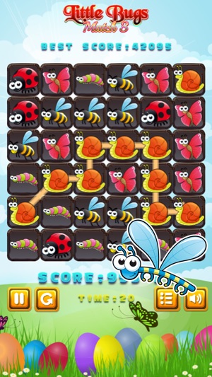 Little Bugs Match3 - Best Puzzle Game for Kids(圖1)-速報App